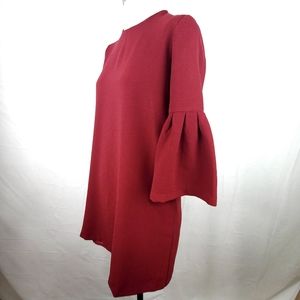 Olivaceous Burgundy Dress